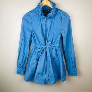 Baby blue utility jacket